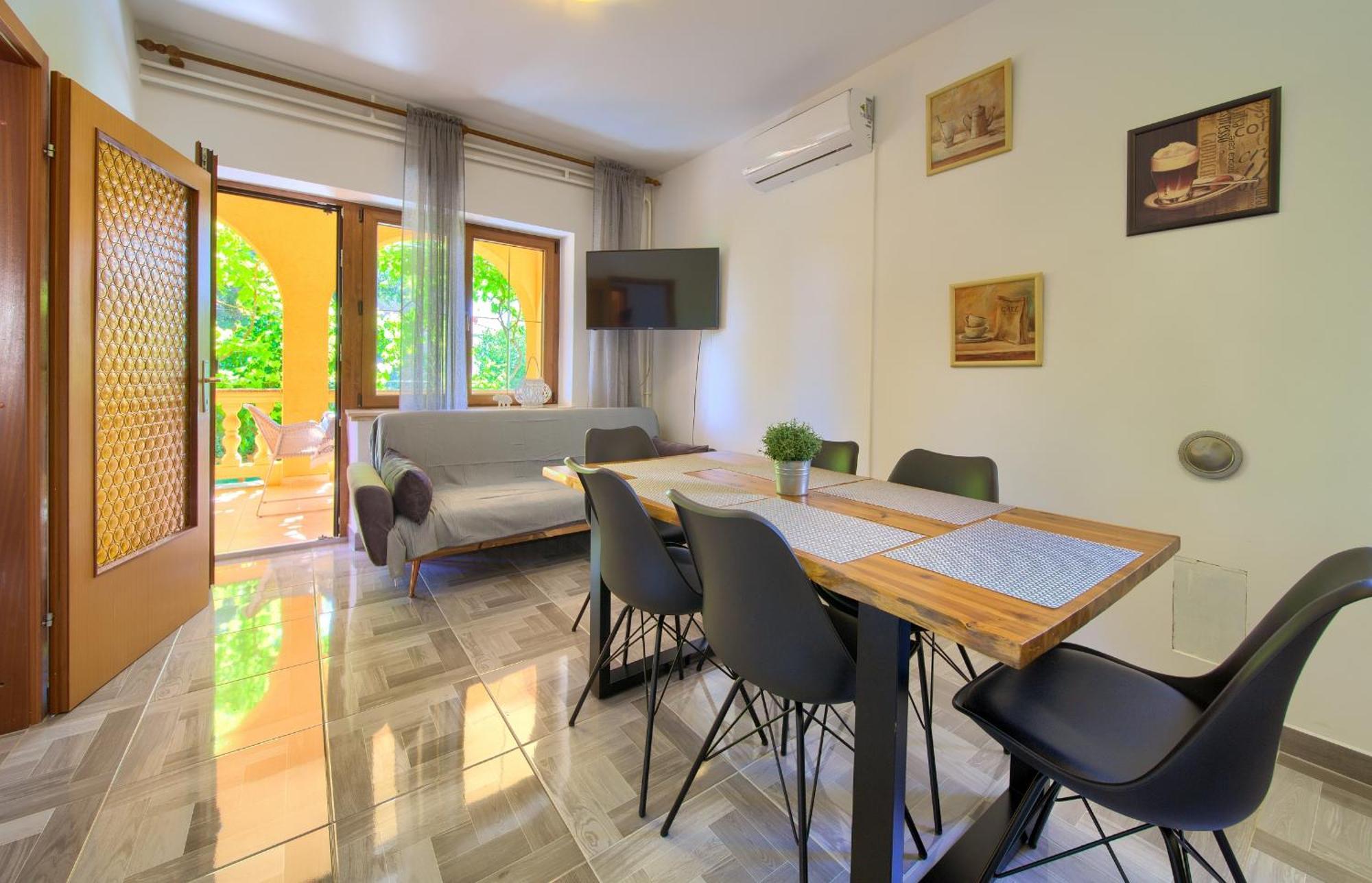 Apartment Bazina - Airconditioning, Parking, 500M From The Beach Krk Town Extérieur photo